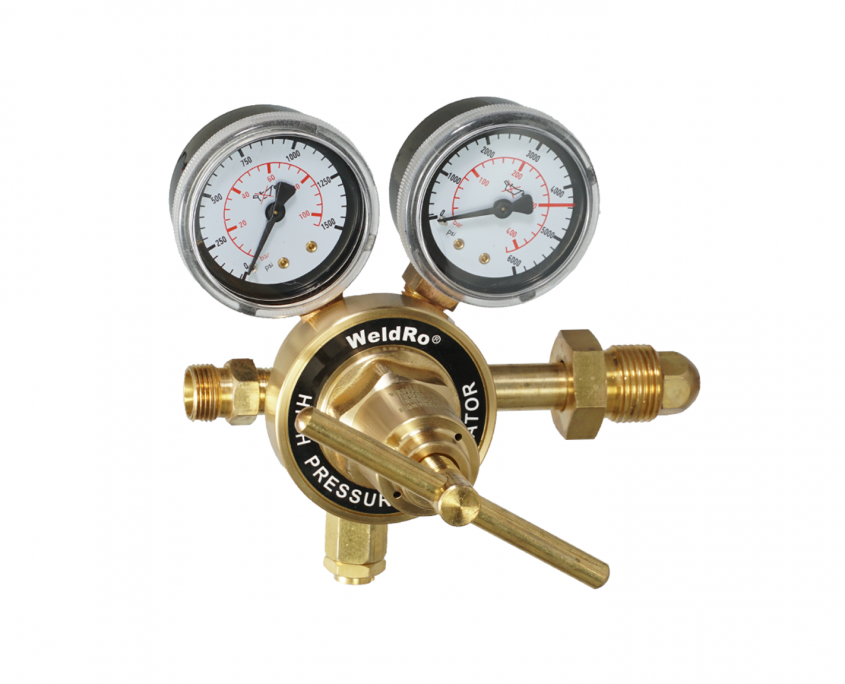 WeldRo 305U SERIES HIGH PRESSURE REGULATOR NITROGEN/H2/HE/AIR
